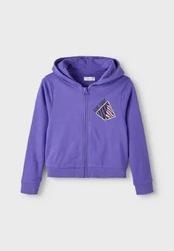 NAME IT Regular Fit - Sweater Met Rits - Purple Corallites -Shirt Zacht Verkoop 822059ab640e4a2c947f2915d77d2dd7