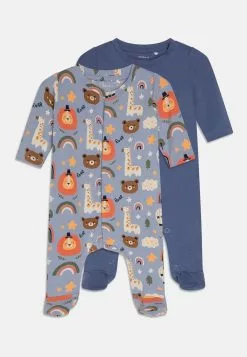 NAME IT Nbmbasio Nightsuit 2 Pack - Pyjama - Eventide