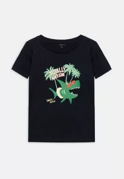 NAME IT Nmmjeso Unisex 2 Pack - T-Shirt Print - Dark Sapphire -Shirt Zacht Verkoop 8294f71ca1bb410bb3edac30b4f8417a