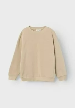 NAME IT Loose Fit - Sweater - White Pepper -Shirt Zacht Verkoop 84f241e95d99446fa5e46448493c069f