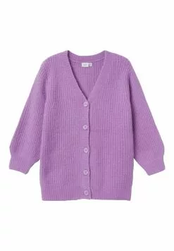 NAME IT Langarm - Vest - Violet Tulle