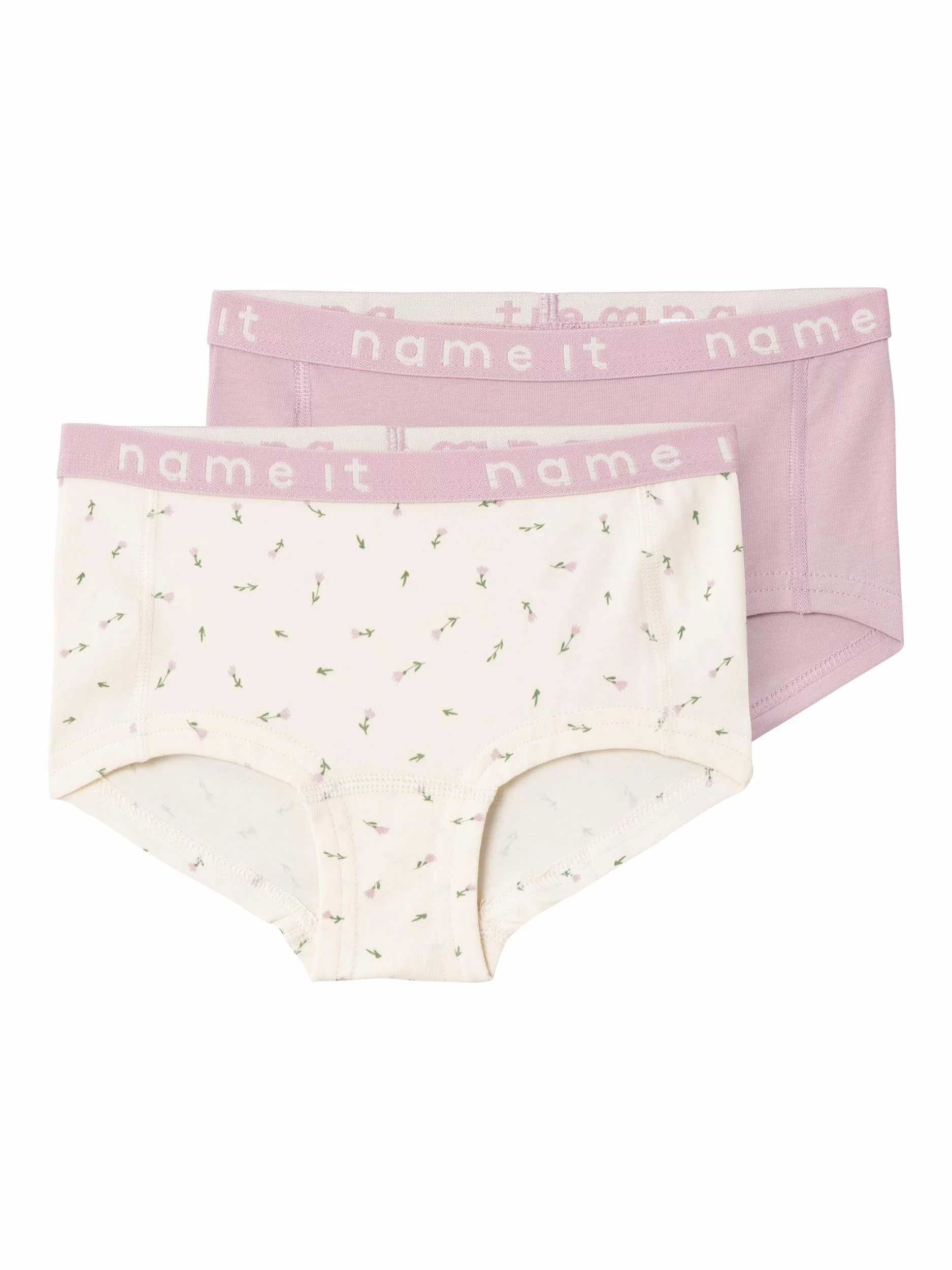 NAME IT Nkfhipster Floral 2 Pack - Onderbroeken - Buttercream 1 NAME IT Nkfhipster Floral 2 Pack - Onderbroeken - Buttercream
