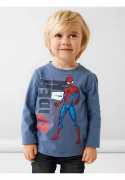 NAME IT Nmmjany Spiderman - Longsleeve - Bluefin