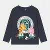 NAME IT Nmmomri Peppa Pig Unisex - Longsleeve - Dark Sapphire