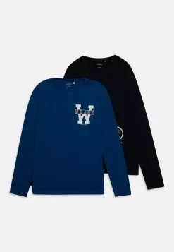 NAME IT Nkmvux 2 Pack - Longsleeve - Dark Sapphire/True Blue