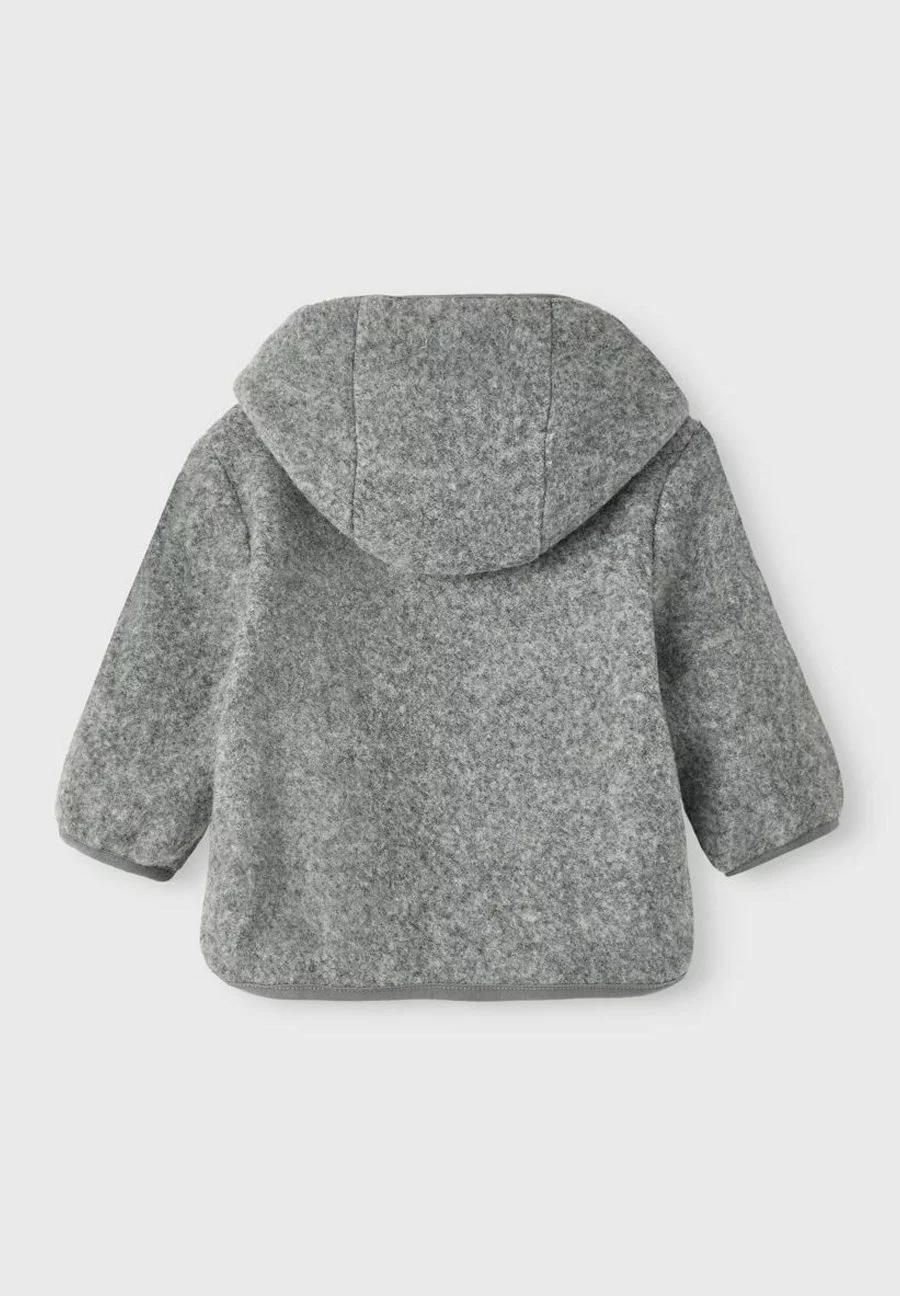 NAME IT Winterjas - Grey Melange 2 NAME IT Winterjas - Grey Melange - Afbeelding 2