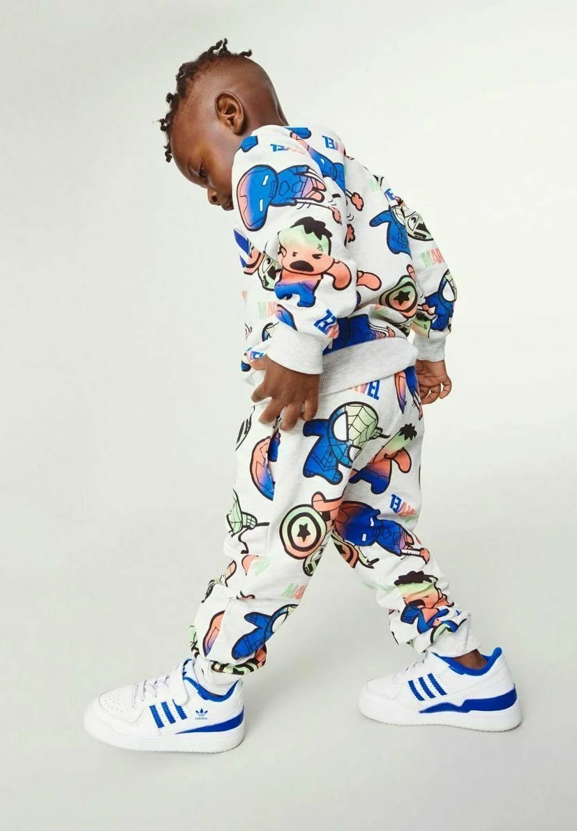 NAME IT Marvel - Trainingsbroek - Light Grey Melange 1 NAME IT Marvel - Trainingsbroek - Light Grey Melange