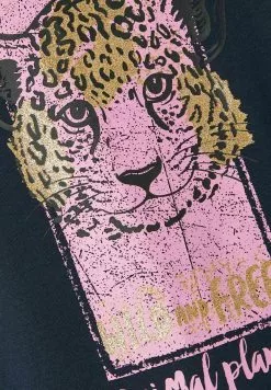 NAME IT Mit Langen Ärmeln Animal Planet - Longsleeve - Dark Sapphire -Shirt Zacht Verkoop 8a09a5cf665a4b6b8f0c40717096e822