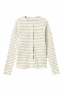 NAME IT Rippstrick - Vest - Jet Stream