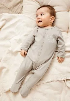 NAME IT Nbnnightsuit Core Unisex 2 Pack - Kruippakje - London Fog