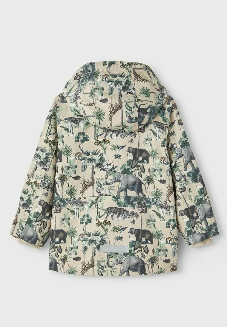 NAME IT Max - Halflange Jas - Plaza Taupe 4 NAME IT Max - Halflange Jas - Plaza Taupe - Afbeelding 4