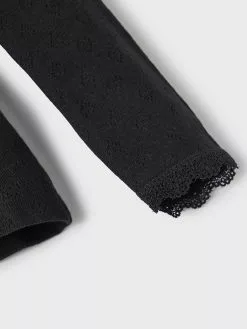 NAME IT Nkflitte- Trui - Black -Shirt Zacht Verkoop 8cf5a42e3c2e419bba3125bfc2376e80