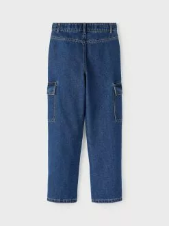 NAME IT Nkfrose Wide - Cargobroek - Dark Blue Denim -Shirt Zacht Verkoop 8e49e0d3f7a3438099a12ebb29cc996e