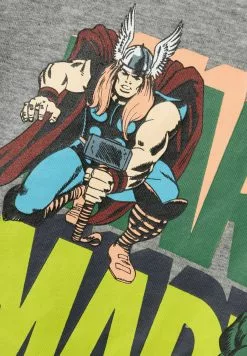 NAME IT Marvel Entertainment - T-Shirt Print - Grey Melange -Shirt Zacht Verkoop 8e6a2ae462b94100a56fcf5a1bb35952