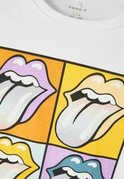 NAME IT The Rolling Stones - T-Shirt Print - Bright White -Shirt Zacht Verkoop 8eb95548e5e54613ab05e9d1ca87345e