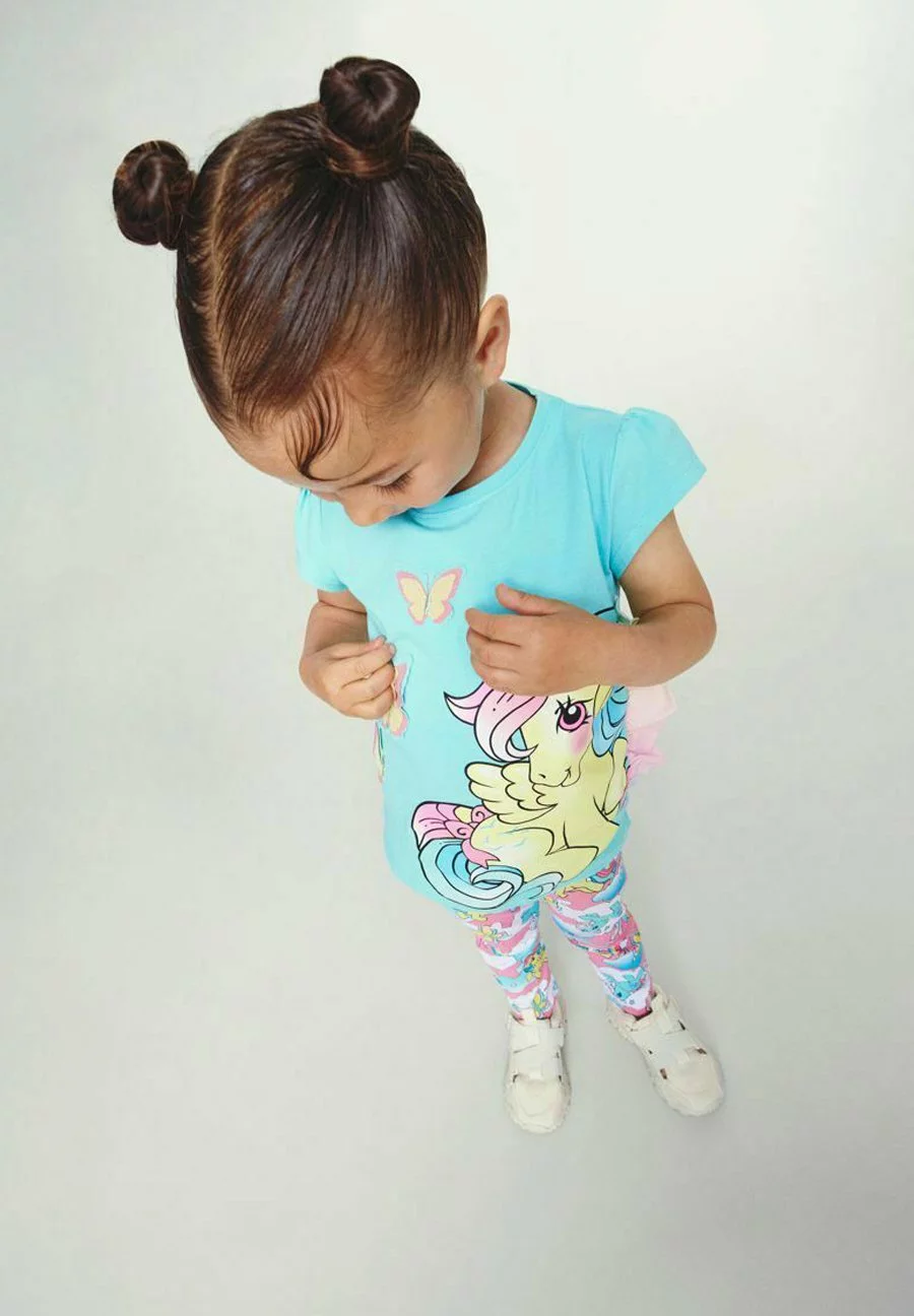 NAME IT My Little Pony - T-Shirt Print - Aqua Splash 1 NAME IT My Little Pony - T-Shirt Print - Aqua Splash