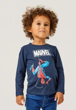 NAME IT Nmmnazir Spiderman - Longsleeve - Dark Blue