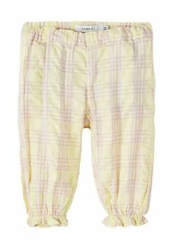 NAME IT Karierter - Broek - Double Cream -Shirt Zacht Verkoop 9074858b05d3445d84de75404ba40a92