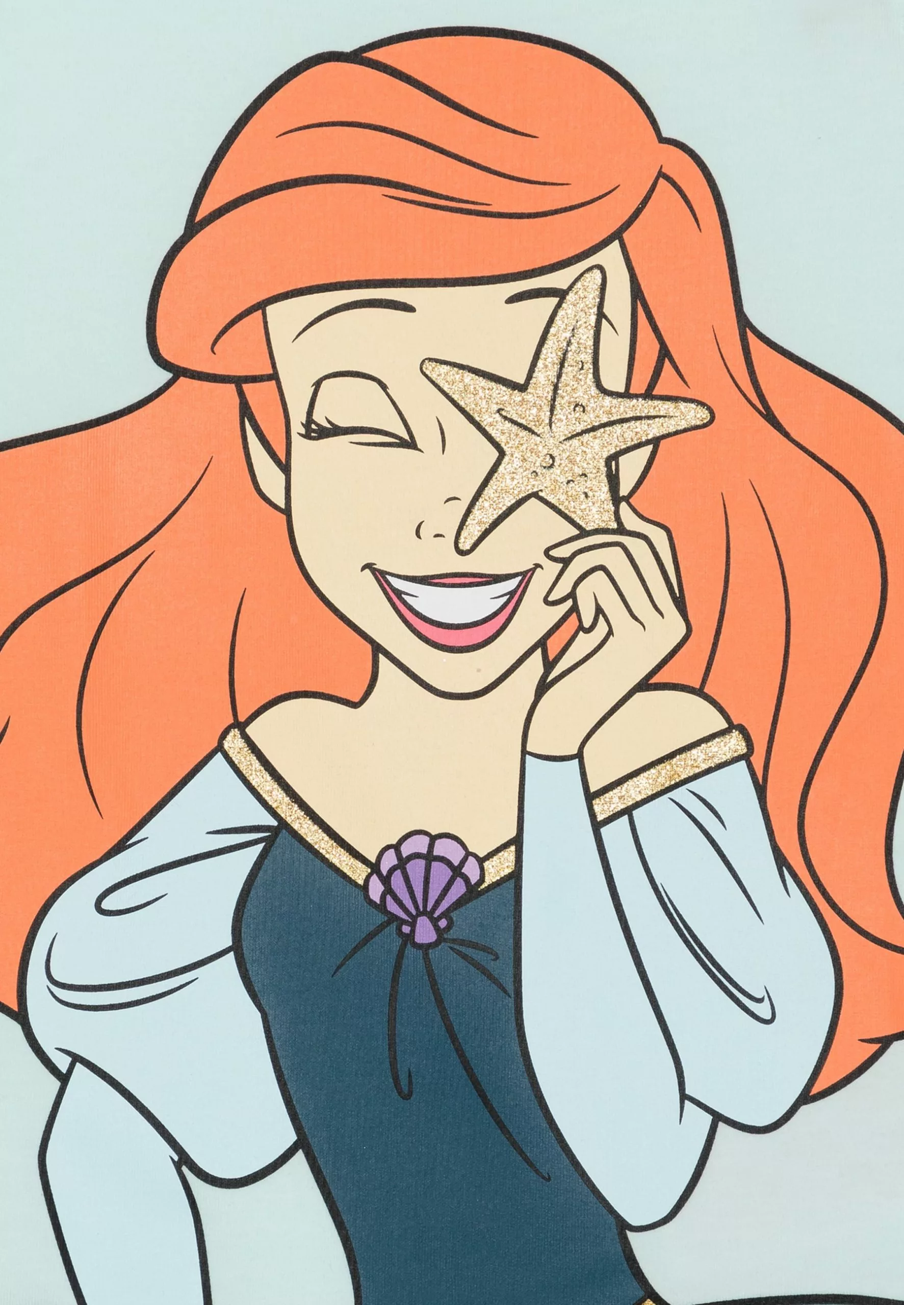 NAME IT NmfmoraDisney Ariel - T-Shirt Print - Salt Air 3 NAME IT NmfmoraDisney Ariel - T-Shirt Print - Salt Air - Afbeelding 3