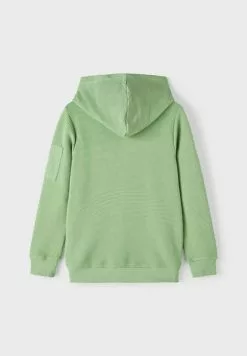 NAME IT Sweater Met Rits - Basil -Shirt Zacht Verkoop 9483aaf62bff4a41b1d8b3e10668c384