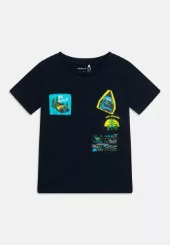 NAME IT Nmmkaleb - T-Shirt Print - Dark Sapphire