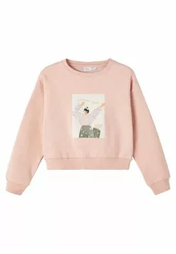 NAME IT Cropped Sweater Tanise Smoke - Sweater - Rose Smoke