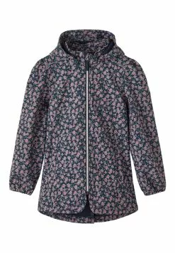 NAME IT Small Flower - Regenjas - Dark Sapphire