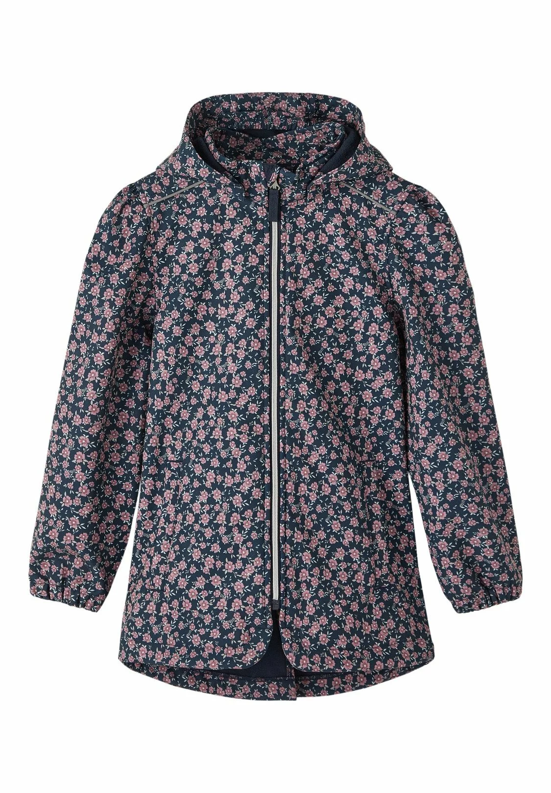 NAME IT Small Flower - Regenjas - Dark Sapphire 1 NAME IT Small Flower - Regenjas - Dark Sapphire