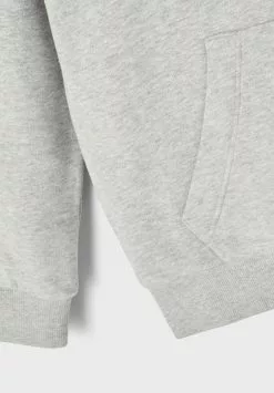 NAME IT Nkmleno - Hoodie - Grey Melange -Shirt Zacht Verkoop 9a22adc088b64b1bbc6c7d2edeef6822