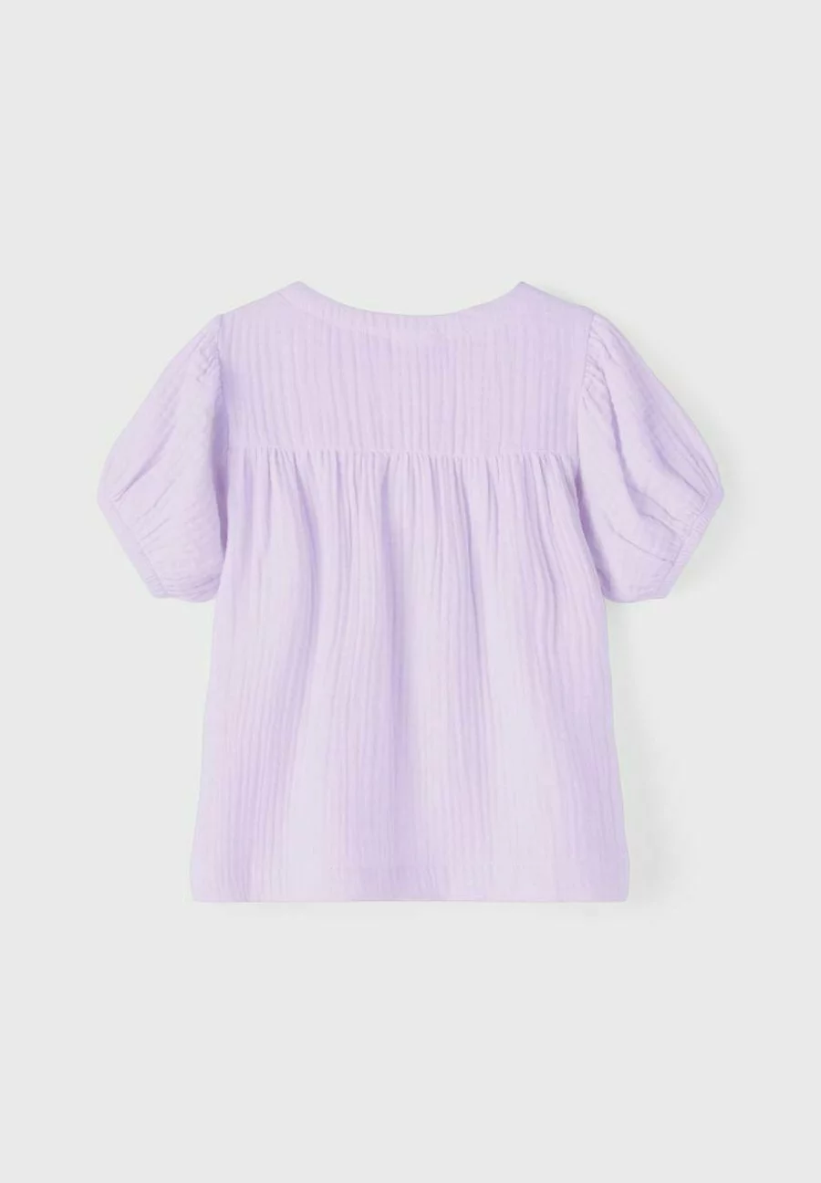 NAME IT Mit Kurzen Ärmeln Loose Fit - Blouse - Orchid Bloom 2 NAME IT Mit Kurzen Ärmeln Loose Fit - Blouse - Orchid Bloom - Afbeelding 2