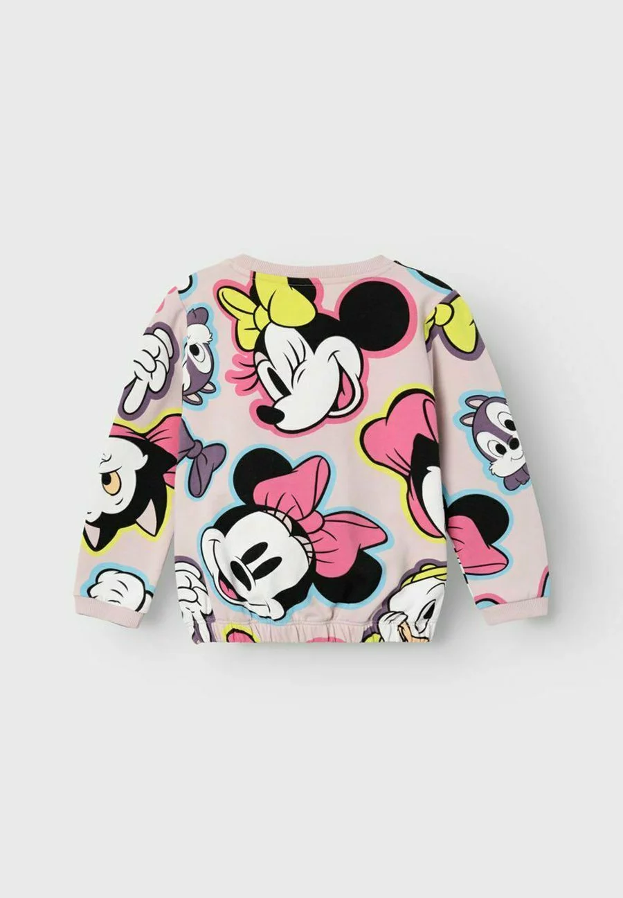 NAME IT Disney Minnie Maus - Sweater - Peyote Melange 4 NAME IT Disney Minnie Maus - Sweater - Peyote Melange - Afbeelding 4
