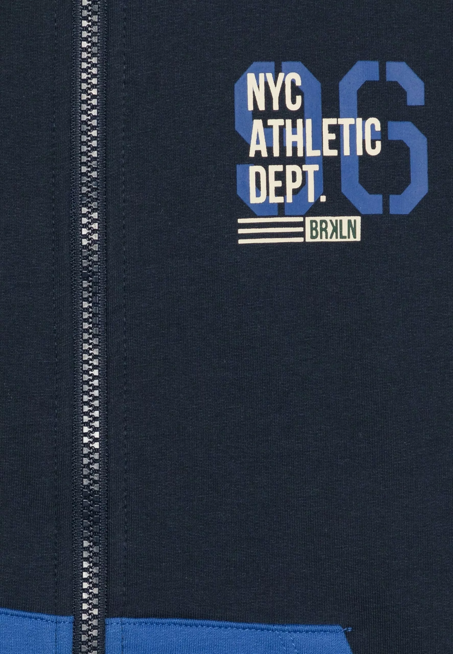 NAME IT Nkmnesve Card Hood- Sweater Met Rits - Dark Sapphire 3 NAME IT Nkmnesve Card Hood- Sweater Met Rits - Dark Sapphire - Afbeelding 3