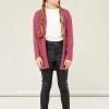 NAME IT Nkfvicti Ls Card - Vest - Rose Wine