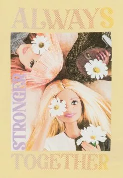 NAME IT Nmfabeline Barbie Box Sky - T-Shirt Print - Double Cream -Shirt Zacht Verkoop 9cd9b5570bb0468181c0913871612db1