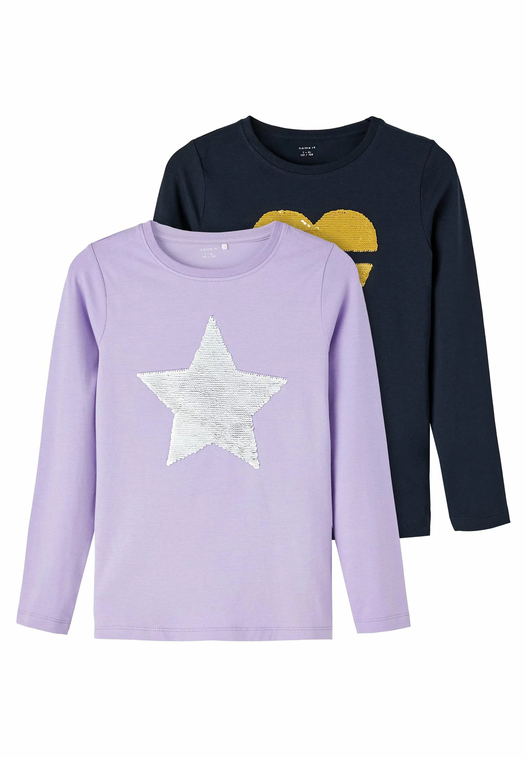 NAME IT Nkfbistar 2 Pack- Longsleeve - Sand Verbena 3 NAME IT Nkfbistar 2 Pack- Longsleeve - Sand Verbena - Afbeelding 3