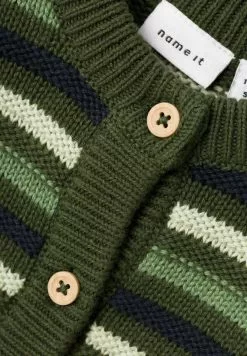 NAME IT Gestreiftes - Vest - Rifle Green -Shirt Zacht Verkoop 9e696767809c4210b8b65f2f880e6f3a