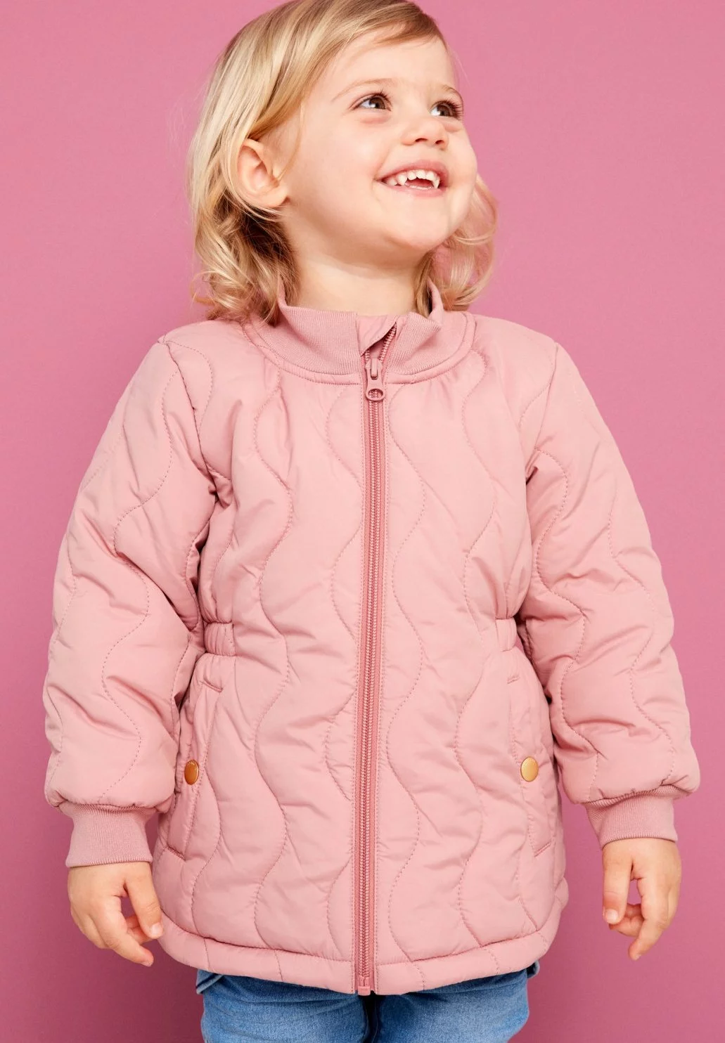 NAME IT Nmfmars Quilt - Winterjas - Old Rose 1 NAME IT Nmfmars Quilt - Winterjas - Old Rose