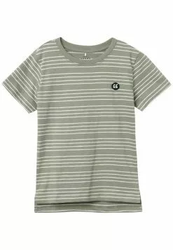 NAME IT Regular Fit - T-Shirt Print - Dried Sage