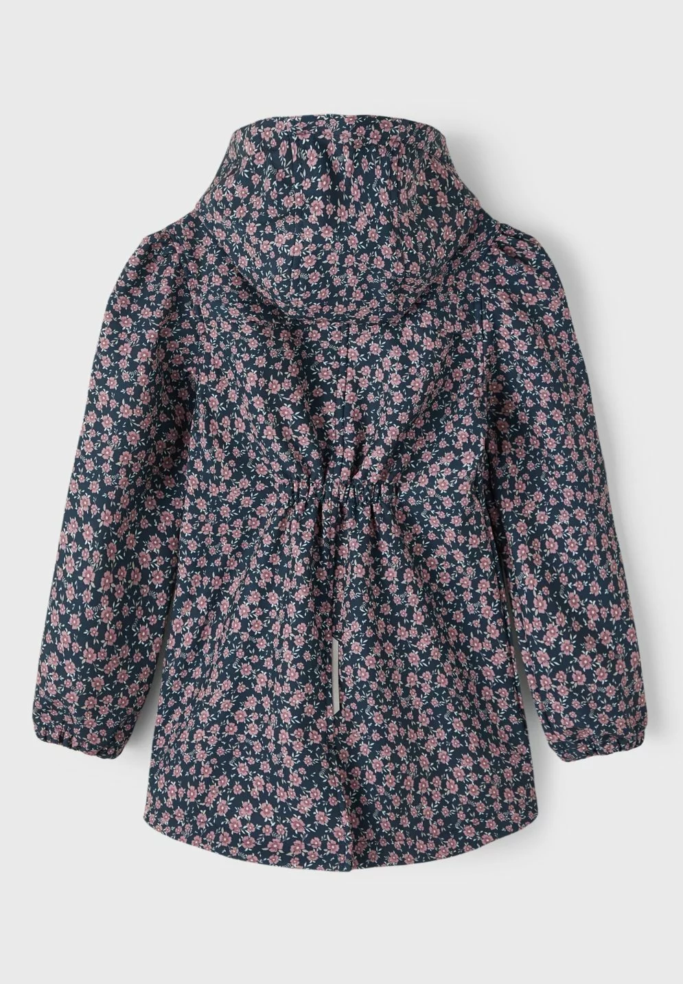 NAME IT Small Flower - Regenjas - Dark Sapphire 2 NAME IT Small Flower - Regenjas - Dark Sapphire - Afbeelding 2