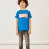 NAME IT Nkmjalis Marvel Superheroes - T-Shirt Print - Blue