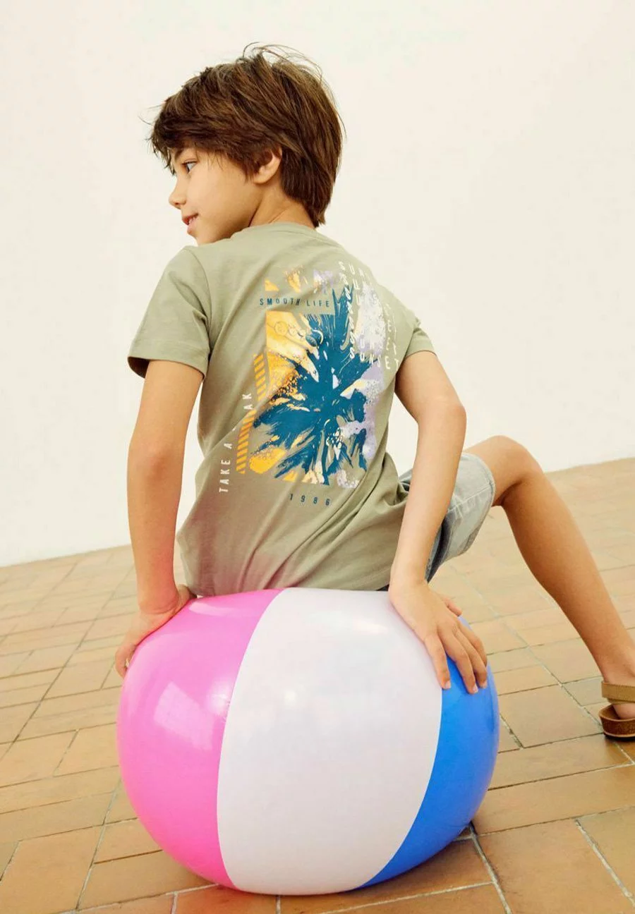 NAME IT Print - T-Shirt Print - Dried Sage 2 NAME IT Print - T-Shirt Print - Dried Sage - Afbeelding 2