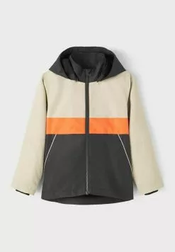 NAME IT Max - Jas - White Pepper -Shirt Zacht Verkoop a3abc911fe2d4da59c93febda48fae77