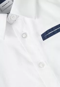 NAME IT Nmmrinal - Overhemd - Bright White -Shirt Zacht Verkoop a538334fc7f14f79b12cd27192fc9fd5