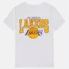 NAME IT Nkmmads Nba - T-Shirt Print - Bright White
