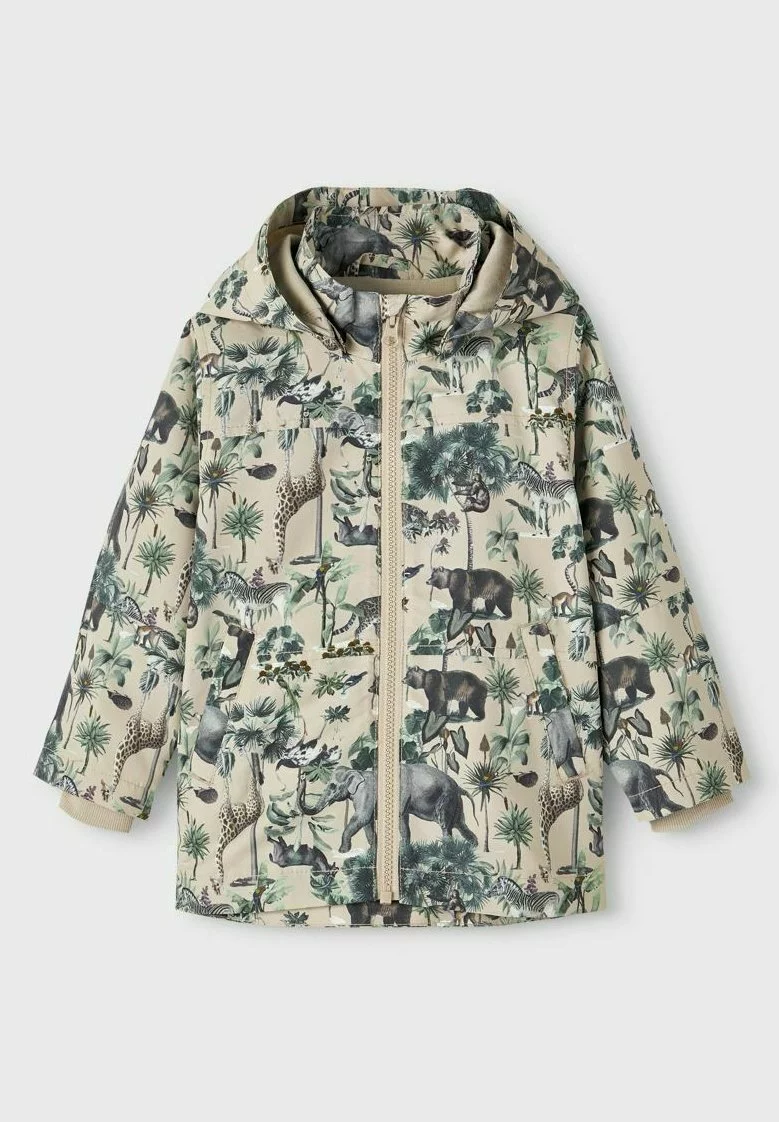 NAME IT Max - Halflange Jas - Plaza Taupe 7 NAME IT Max - Halflange Jas - Plaza Taupe - Afbeelding 7