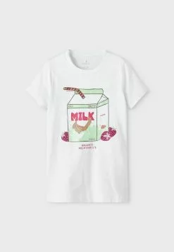 NAME IT Slim Fit - T-Shirt Print - Bright White 9 NAME IT Slim Fit - T-Shirt Print - Bright White -Shirt Zacht Verkoop a5ce839b438045639e46230848cd403b