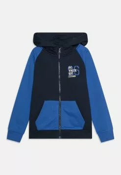 NAME IT Nkmnesve Card Hood- Sweater Met Rits - Dark Sapphire