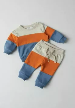 NAME IT Colorblock - Sweater - Bluefin -Shirt Zacht Verkoop a86ac7c277014d2ba2740a066435f88a