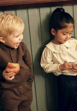 NAME IT Overhemdblouse - Buttercream