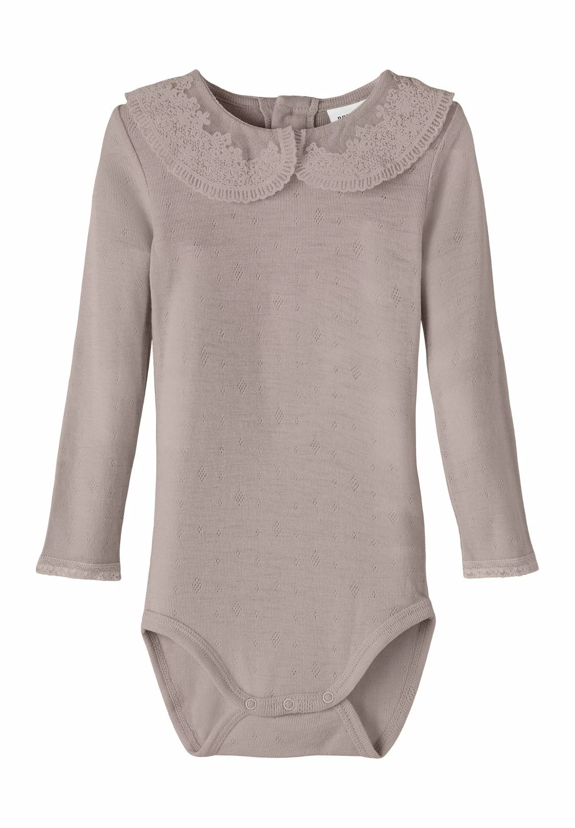 NAME IT Fwang Need Ls W/Col - Longsleeve - Sphinx 1 NAME IT Fwang Need Ls W/Col - Longsleeve - Sphinx